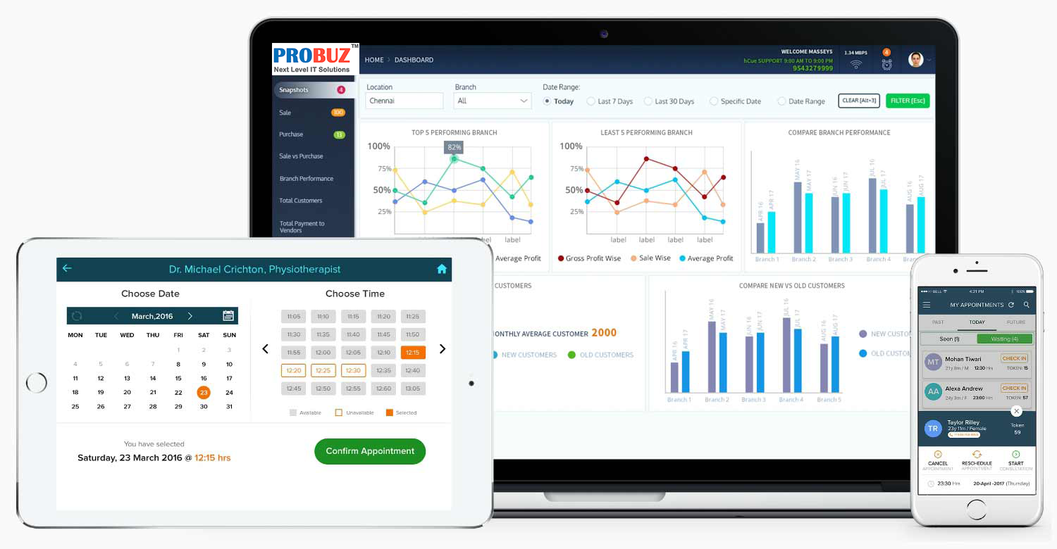 Probuz Integrated Clinic Management Software